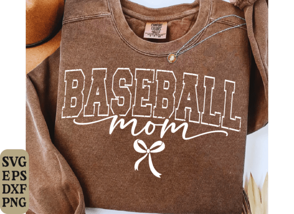 Baseball Mom Svg: A Cute and Chic Varsity Design