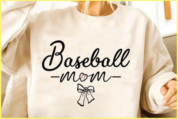 Baseball Mom SVG for Custom Embroidery Projects