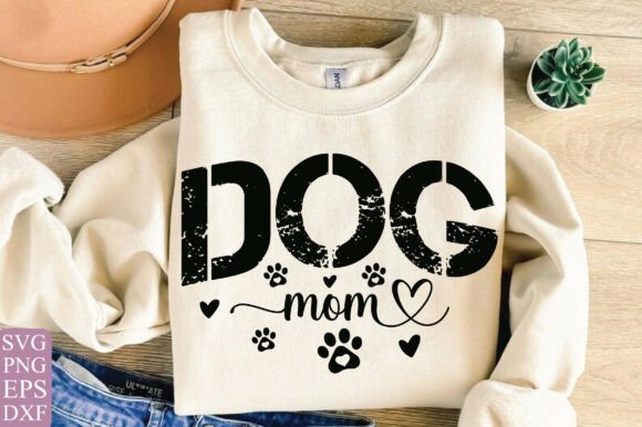 Charming Dog Mom SVG, Dog Lover Design