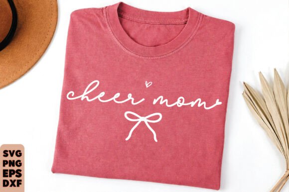 Cheer Mom SVG PNG: A Vibrant Embroidery Design