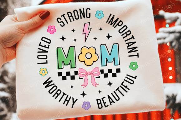 Coquette Mom Life Bow: A Charming Embroidery Design