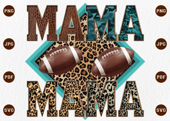 Football Mom SVG: A Retro Design for Modern Mamas