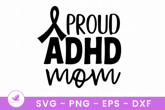Proud ADHD Mom SVG: A Heartfelt Design Review