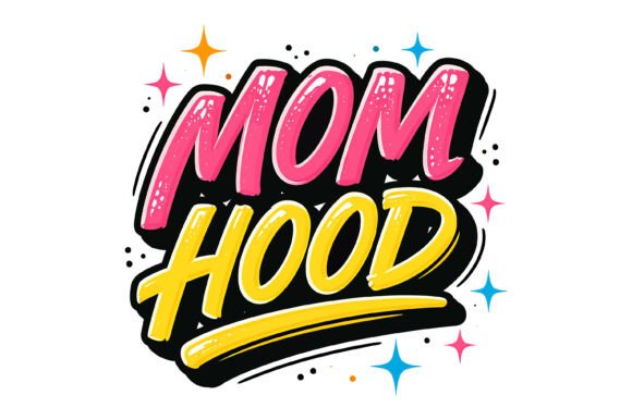 Review: Momhood Bold Graffiti Typography SVG