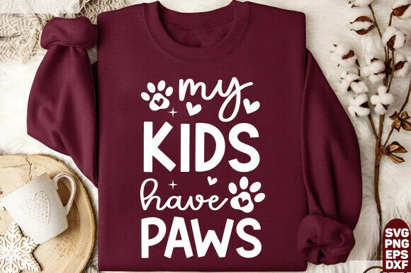 Review: My Kids Have Paws SVG, Dog Mom SVG