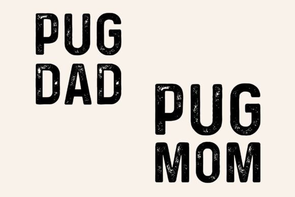 Review of Pug Dad Mom Svg Bundle T-shirt Design