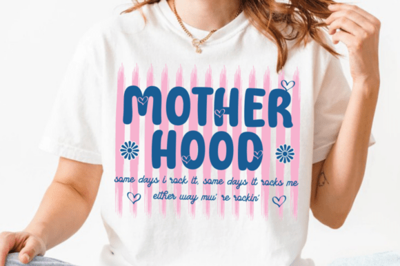 Reviewing the Motherhood PNG, Trendy Mom SVG Design