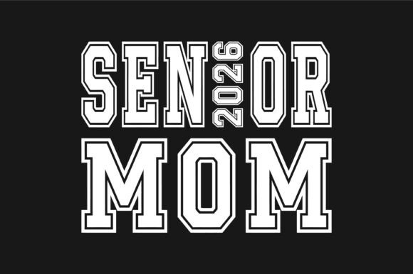 Senior 2026 Mom Svg: A Versatile Embroidery Design