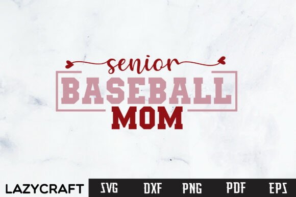 SENIOR BASEBALL MOM Svg Design Review