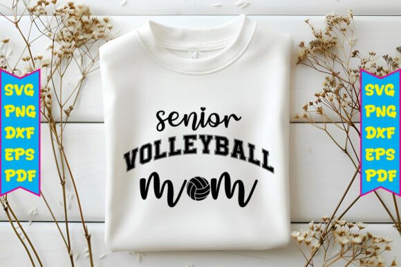 Senior Volleyball Mom Svg Design: A Closer Look