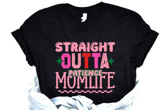 Straight Outta Patience: A Versatile Mom SVG